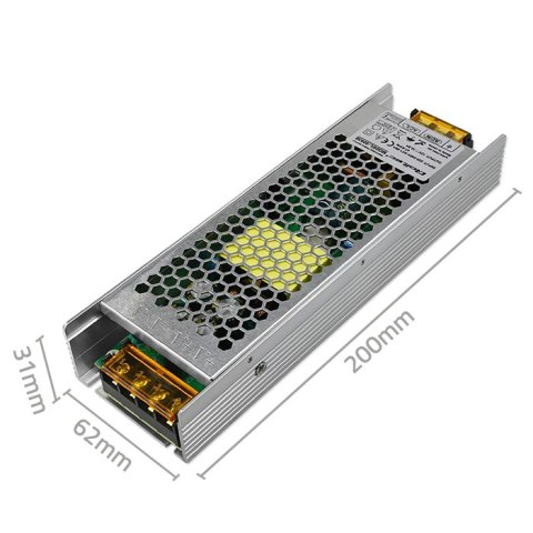 Qoltec Zasilacz impulsowy do LED | 150W | 12V | 12.5A | Slim