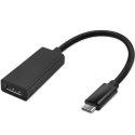 Qoltec Adapter przejściówka USB-C 3.1 | Displayport | 4K | MHL