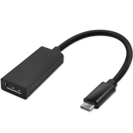 Qoltec Adapter przejściówka USB-C 3.1 | Displayport | 4K | MHL