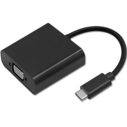 Qoltec Adapter przejściówka USB-C 3.1 | VGA | Full HD 1080P | MHL