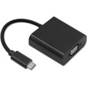 Qoltec Adapter przejściówka USB-C 3.1 | VGA | Full HD 1080P | MHL