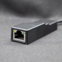 Qoltec Adapter sieciowy przejściówka USB-C 3.1 | RJ-45 | Ethernet | 1000Mb/s