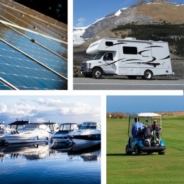 Qoltec Akumulator AGM | 12V | 45Ah | Bezobsługowy | Mocny | LongLife | do UPS, kampera, łodzi, pieca