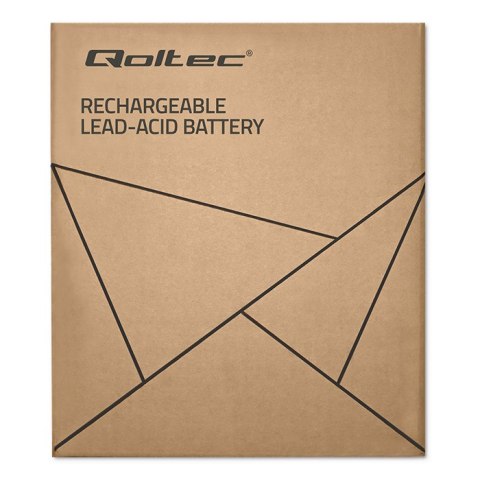 Qoltec Akumulator AGM | 12V | 45Ah | Bezobsługowy | Mocny | LongLife | do UPS, kampera, łodzi, pieca