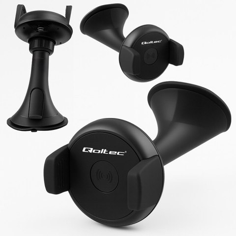 Qoltec Ładowarka samochodowa indukcyjna 5W | 5V | 1A | Micro USB