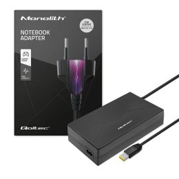 Qoltec Zasilacz do laptopa Lenovo 180W | 20V | 9.0A | Slim tip+pin | +kabel zasilający