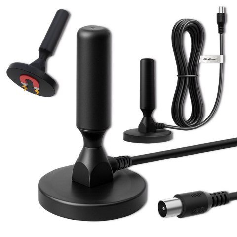 Qoltec Antena telewizyjna DVB-T2