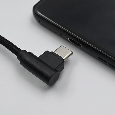 Qoltec Kabel USB typ C męski | USB 2.0 A męski | 1m