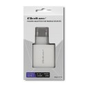 Qoltec Ładowarka sieciowa 45W | 5-20V | 2.4-3A | USB typ C PD | USB 3.0 | Biała