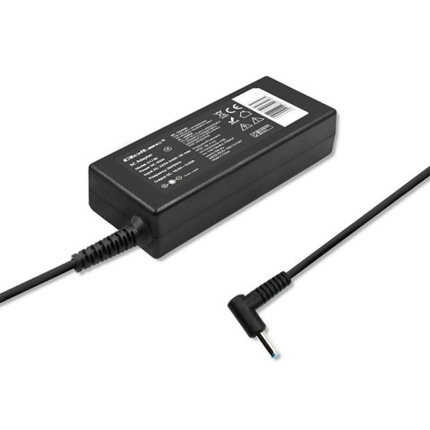 Qoltec Zasilacz do laptopa HP 65W | 19.5V | 3.33A 4.5*3.0+pin | adapter 4.5*3.0+pin/7.4*5.0+pin |+kabel zasilający