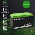 Qoltec Akumulator AGM | 12V | 7.2Ah | Bezobsługowy | Wydajny | LongLife | do UPS, security