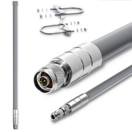 Qoltec Antena LoRa | 8 dBi | Zewnętrzna