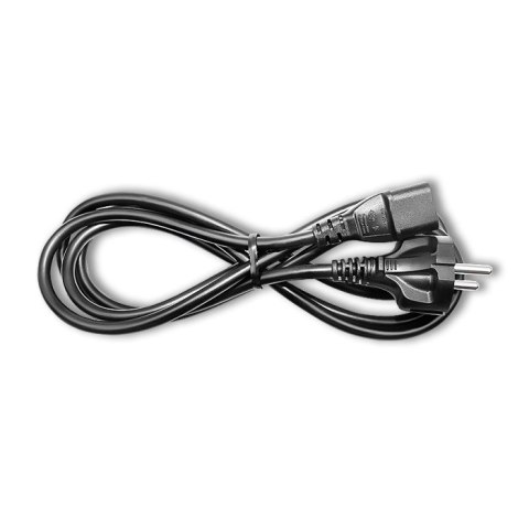Qoltec Kabel zasilający IEC C13/SCHUKO | 3x0.75mm² | 1.8m