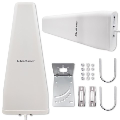 Qoltec Antena 5G LTE DUAL | 14 dBi | Zewnętrzna