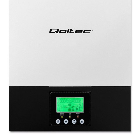 Qoltec Hybrydowy inwerter solarny Off-Grid 1.5kVA | 1.5kW | 80A | MPPT | Sinus