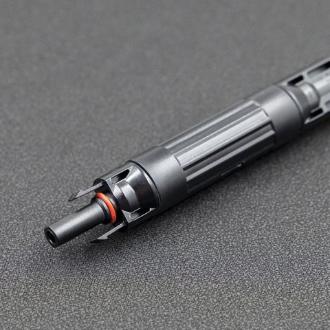 Qoltec Konektor solarny z bezpiecznikiem| złącze MC4 | 1000V | 20A