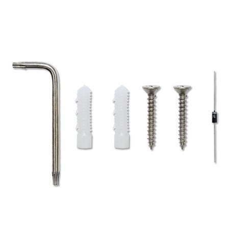 Qoltec Zamek szyfrowy CALISTO z czytnikiem RFID| kod | karta | brelok | dzwonek | IP68 | EM