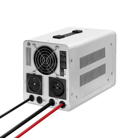 Qoltec Zasilacz awaryjny UPS 500VA/350 | Przetwornica 12/230V z AVR | SF | Sinus