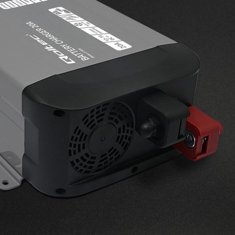 Qoltec Inteligentna ładowarka Monolith do akumulatorów LiFePO4 AGM GEL SLA | 20A | 12V