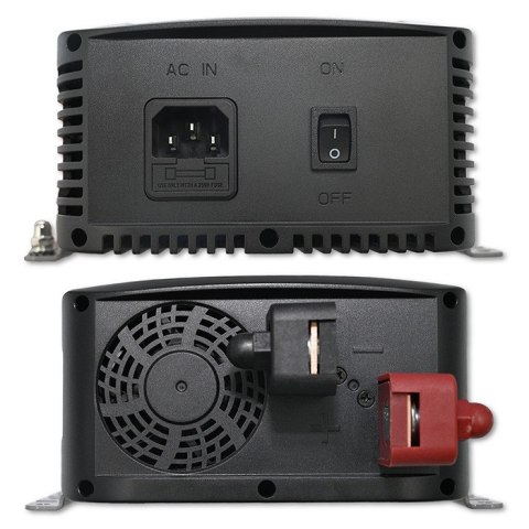 Qoltec Inteligentna ładowarka Monolith do akumulatorów LiFePO4 AGM GEL SLA | 20A | 12V