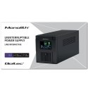 Qoltec Zasilacz awaryjny UPS Line Interactive | Monolith | 2000VA | 1200W | LCD | USB | RJ45