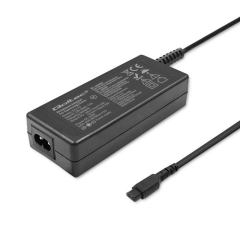 Qoltec Zasilacz specjalizowany do Samsung Sony 65W | SmartPlug | 3 wtyczki | + kabel zasilający