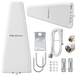 Qoltec Antena 4G LTE DUAL | 14dBi | dookólna | zewnętrzna