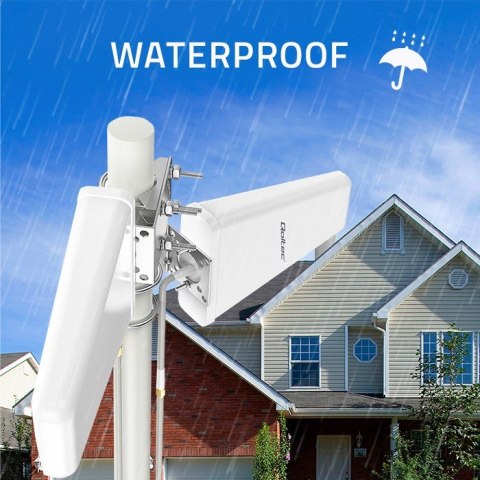 Qoltec Antena 4G LTE DUAL | 14dBi | dookólna | zewnętrzna