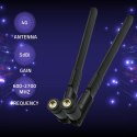 Qoltec Antena 4G LTE DUAL | 5dBi | dookólna | zewnętrzna