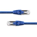 Qoltec Kabel Patchcord FTP | CAT6 | 2 x RJ-45 | 3m | High speed | Gold | Ekranowany
