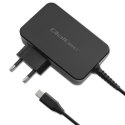 Qoltec Ładowarka GaN POWER PRO | 1xUSB-C | 100W | 5-20V | 3-5A | Laptop | Smartfon | Czarna