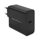 Qoltec Ładowarka Super Quick PD | 1xUSB-C | 65W | 5-20V | 3-3.25A | Laptop | Smartfon | Czarna