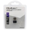 Qoltec Ultraszybki bezprzewodowy Mini Adapter USB Wi-Fi | standard AC | 650Mbps