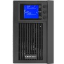 Qoltec Zasilacz awaryjny UPS On-line | Pure Sine Wave | 2kVA | 1.6kW | LCD | USB