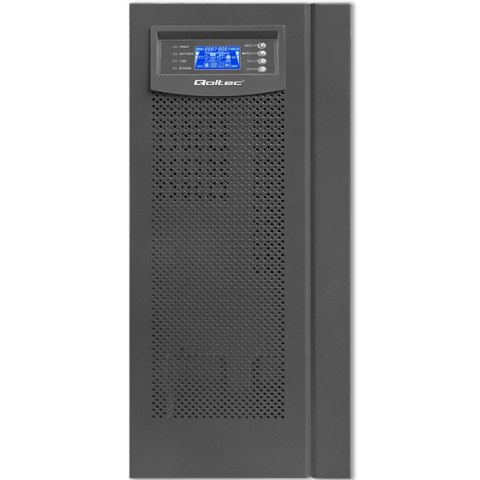 Qoltec Zasilacz awaryjny UPS On-line | Pure Sine Wave | 6kVA | 4.8kW | LCD | USB