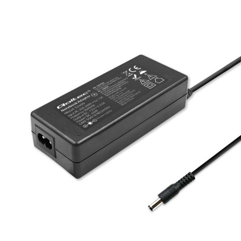 Qoltec Zasilacz do laptopa 40W | 12V | 3.33A | 5.5*2.1 | + kabel zasilający