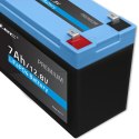 Qoltec Akumulator LiFePO4 Litowo-Żelazowo-Fosforanowy | 12.8V | 7Ah | 89.6Wh | BMS