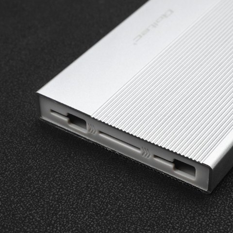 Qoltec Aluminiowa Obudowa | Kieszeń na dysk SSD HDD 2.5" | SATA | USB 3.0 | Super speed 5Gb/s | 2TB | Srebrny