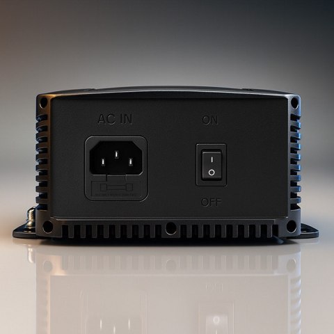 Qoltec Inteligentna profesjonalna ładowarka Monolith do akumulatorów LiFePO4 AGM GEL SLA | 40A | 12V