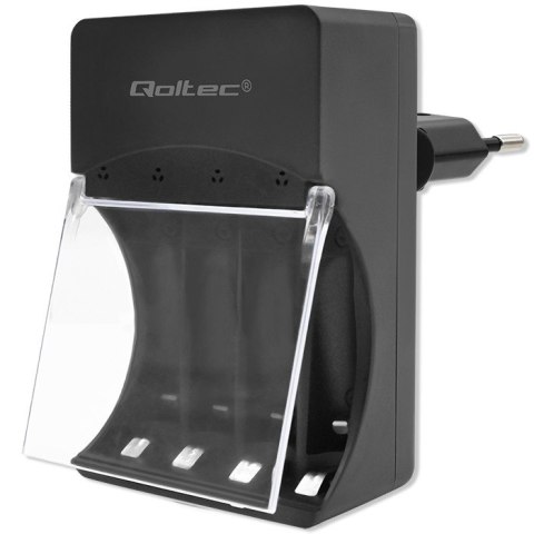 Qoltec Ładowarka do akumulatorków Ni-MH typu R03 AAA R6 AA