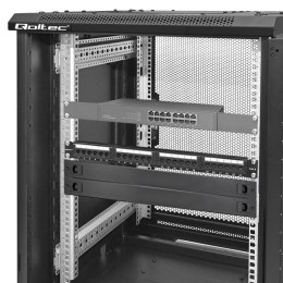 Qoltec Solidny stalowy Panel zaślepiający do szaf RACK 19