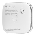 Qoltec Certyfikowany bezprzewodowy Czujnik dymu z baterią | Tuya | Wi-fi | żywotność sensora 10 lat | alarm 85dB | LED
