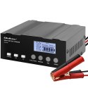 Qoltec Inteligentna mikroprocesorowa ładowarka 12A | 12V | 24V | Prostownik z funkcją naprawy do AGM GEL | LCD
