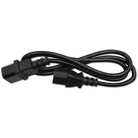 Qoltec Kabel zasilający do UPS | IEC C13/C14 | 3x0.75mm² | 1m