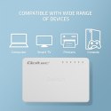 Qoltec SWITCH Przełącznik sieciowy 5 x port RJ45 | 1000Mbps | Fast Ethernet | LAN
