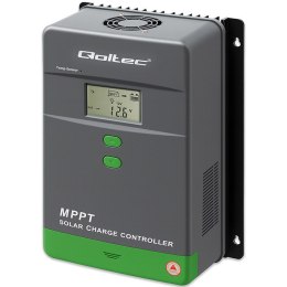 Qoltec Solarny regulator ładowania MPPT z czujnikiem temperatury 60A |12V / 24V | LCD | Bluetooth | APP | GEL | LiFePO4