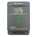 Qoltec Solarny regulator ładowania MPPT z czujnikiem temperatury 60A |12V / 24V | LCD | Bluetooth | APP | GEL | LiFePO4