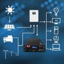 Qoltec Stabilny Magazyn energii LiFePO4 do RACK | 5.12kWh | 51.2V | 100Ah | BMS | LCD