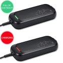 Qoltec Szybka Ładowarka do roweru skutera elektrycznego 36V | 42V | 2A | 5.5*2.1 | wodoodporna +kabel zasilający