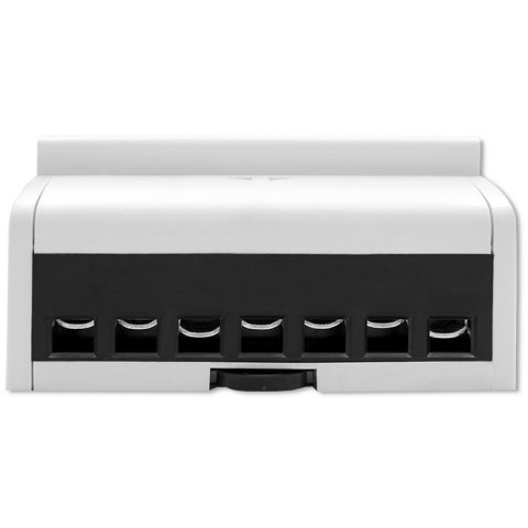 Qoltec Trójfazowy dwukierunkowy elektroniczny licznik | miernik zużycia energii na szynę DIN | 400V | 100A | LCD | 4P